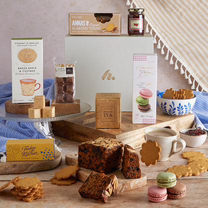 Afternoon Tea Delights Hamper, a luxury gift hamper from hampers.com UK