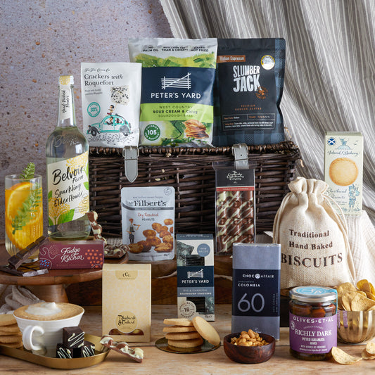 Main image of Premium Alcohol Free Hamper, a luxury gift hamper from hampers.com UK