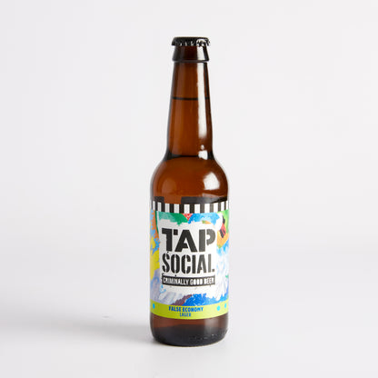 330ml 'False Economy' Criminally Good Lager by Tap Social