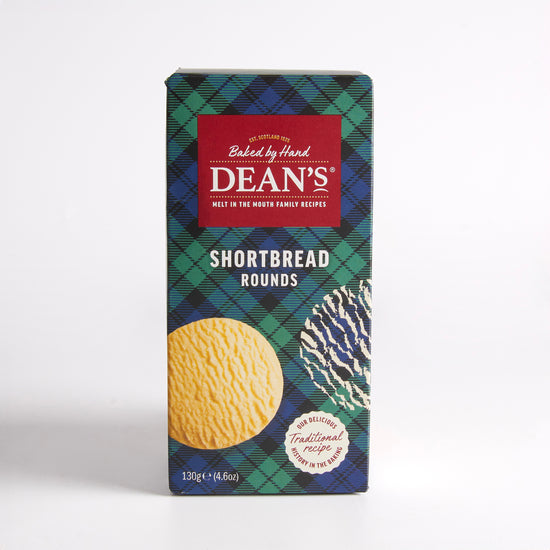 130g Traditional Shortbread Rounds from Dean's of Huntly