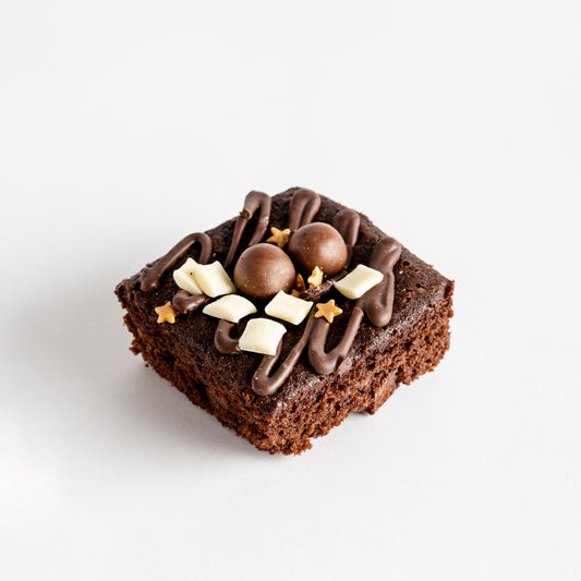 Mini Square Chocolate Truffle Cake