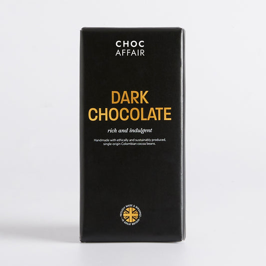 90g Classic Dark Chocolate Bar by Choc Affair