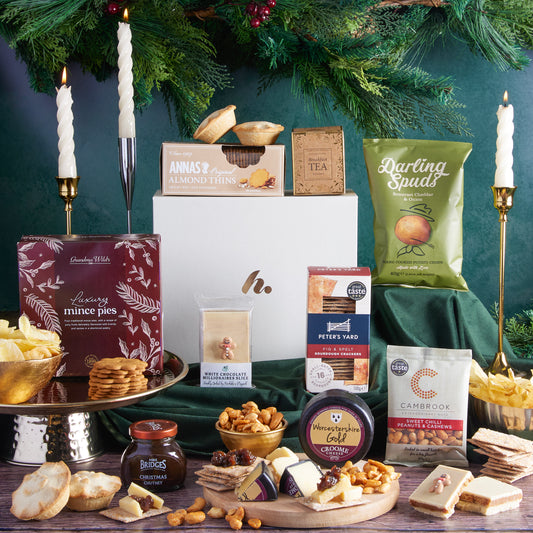 Main image of Christmas Season Selection Gift Box, a luxury Christmas gift hamper at hampers.com UK