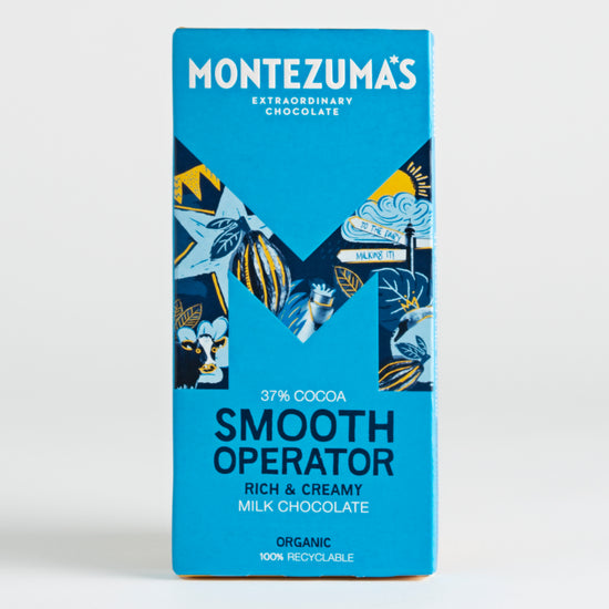 90g Montezuma's Milk Chocolate Smooth Operator Bar