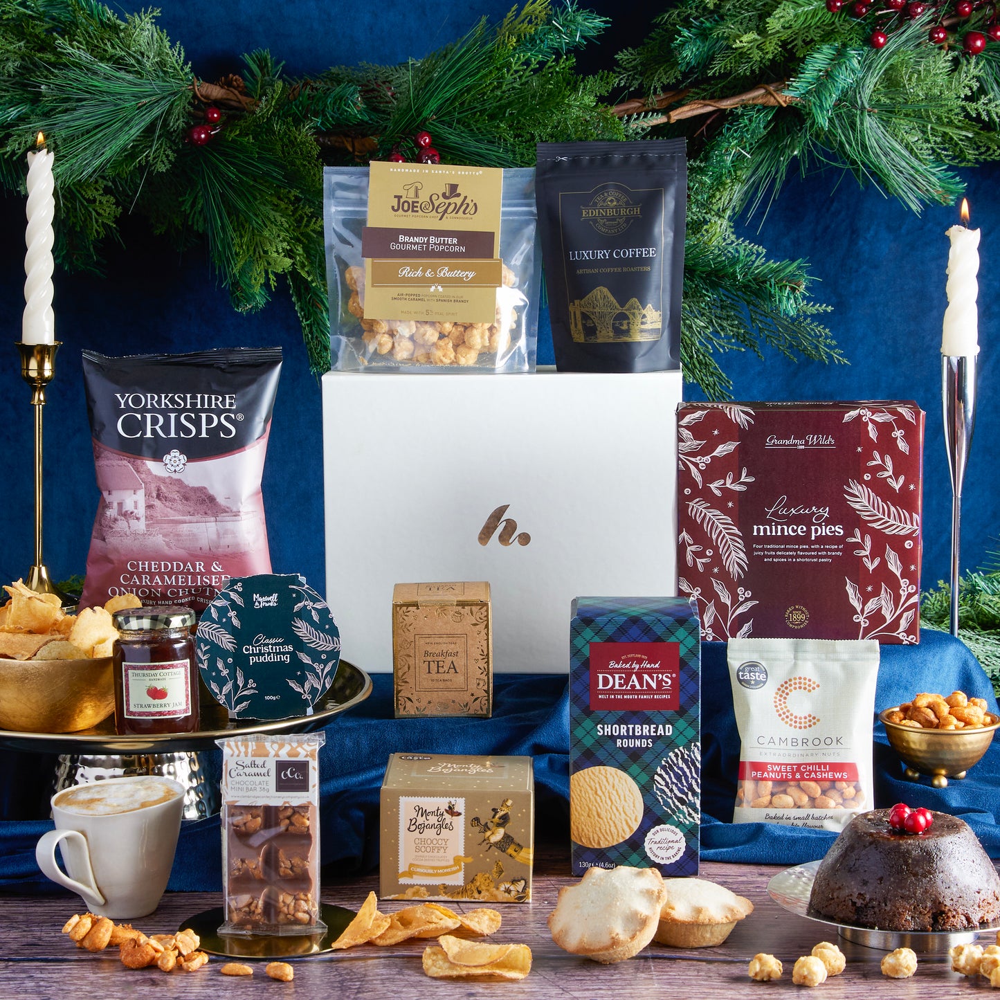 Main image of Bearing Gifts Christmas Hamper, a luxury Christmas gift hamper at hampers.com UK