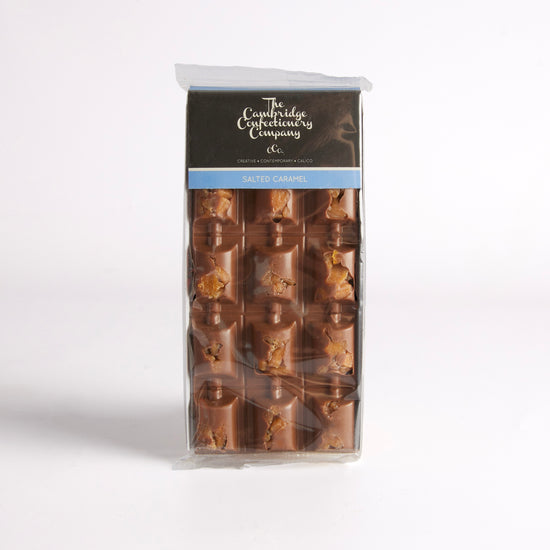 90g Salted Caramel Chocolate Bar by The Cambridge Confectionery Company