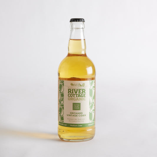 500ml River Cottage Organic Orchard Vintage Cider by Newton Court Cider