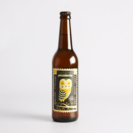 500ml Barn Owl Farmhouse Cider by Perry's