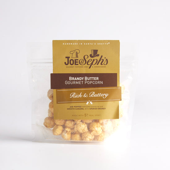 32g Brandy Butter Gourmet Popcorn by Joe & Seph's