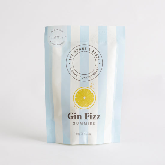 50g Gin Fizz Gummies by Ask Mummy & Daddy