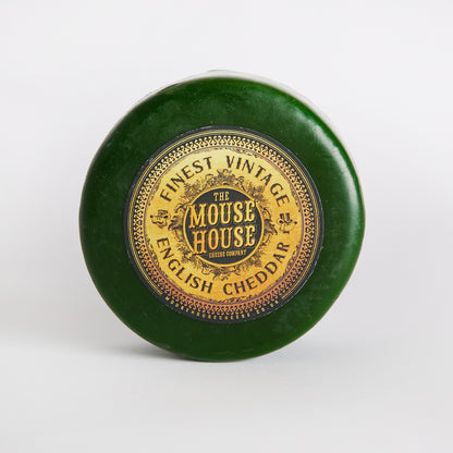 200g Vintage English Cheddar by The Mouse House Cheese Company