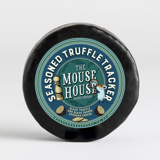 200g Truffle & Black Pepper Cheddar by The Mouse House Cheese Company