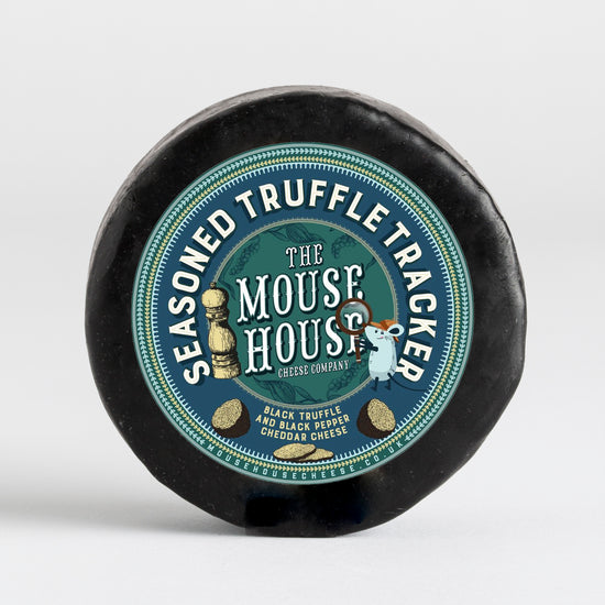 200g Truffle & Black Pepper Cheddar by The Mouse House Cheese Company