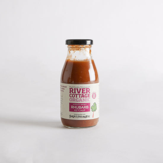 River Cottage Organic Rhubarb Ketchup by 9 Meals from Anarchy