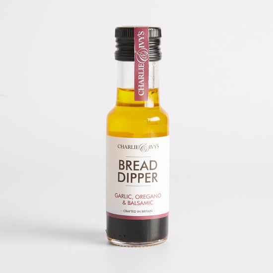 100ml Garlic, Oregano and Balsamic Bread Dipper Oil by Charlie & Ivy