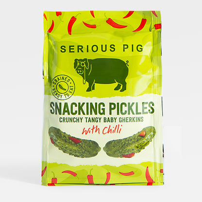 40g Snacking Pickles with Chilli by Serious Pig