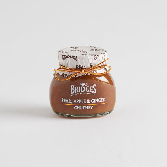 100g Mrs Bridges pear apple and ginger chutney