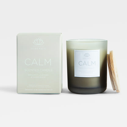 Bergamot, Lavender & Sandalwood 'Calm' Candle by Serenity