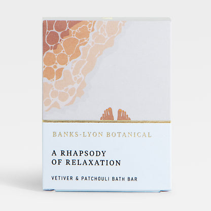 'A Rhapsody of Relaxation' Solid Bath Oil Bar by Banks-Lyon Botanical