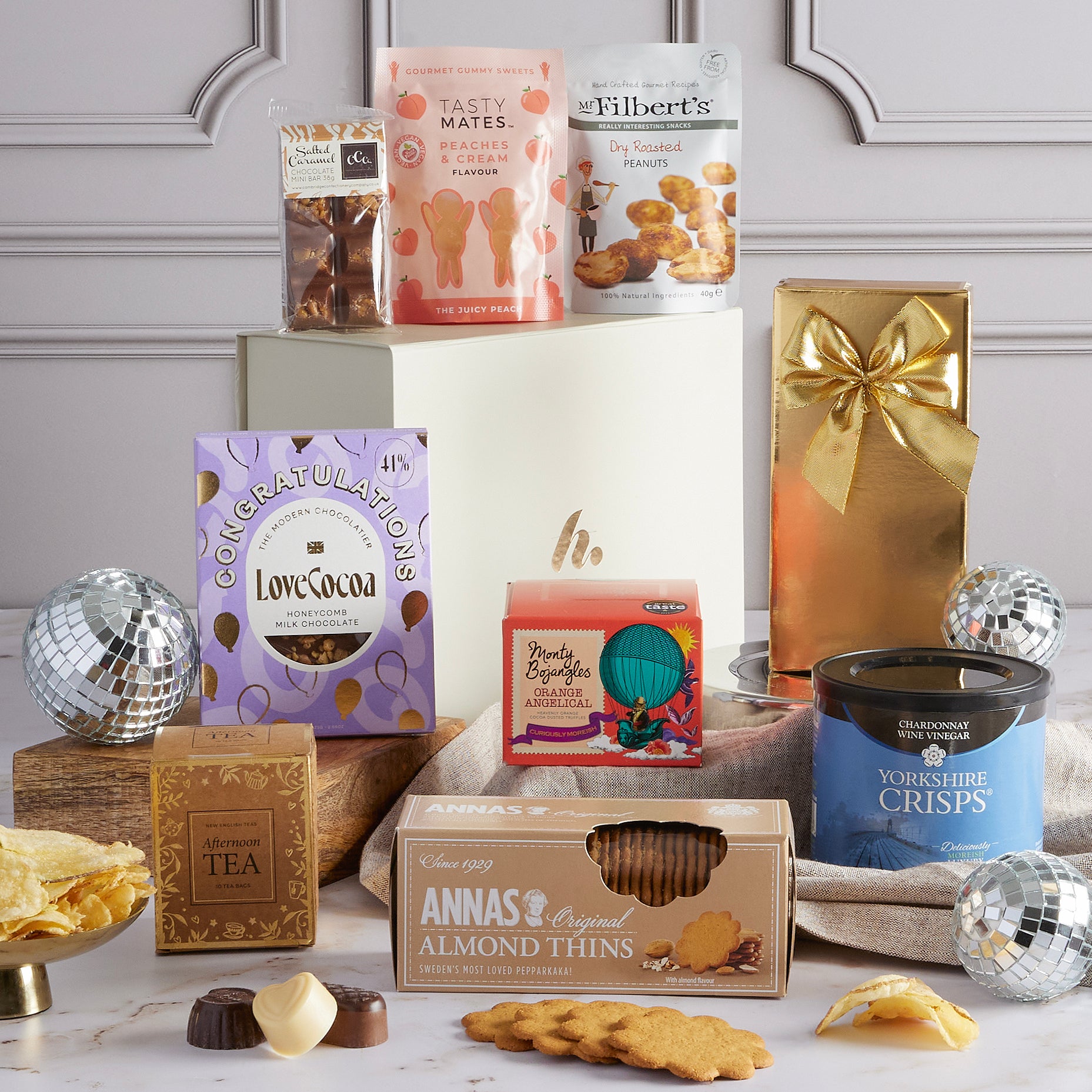 Main image of Congratulations Hamper, a luxury gift hamper from hameprs.com UK