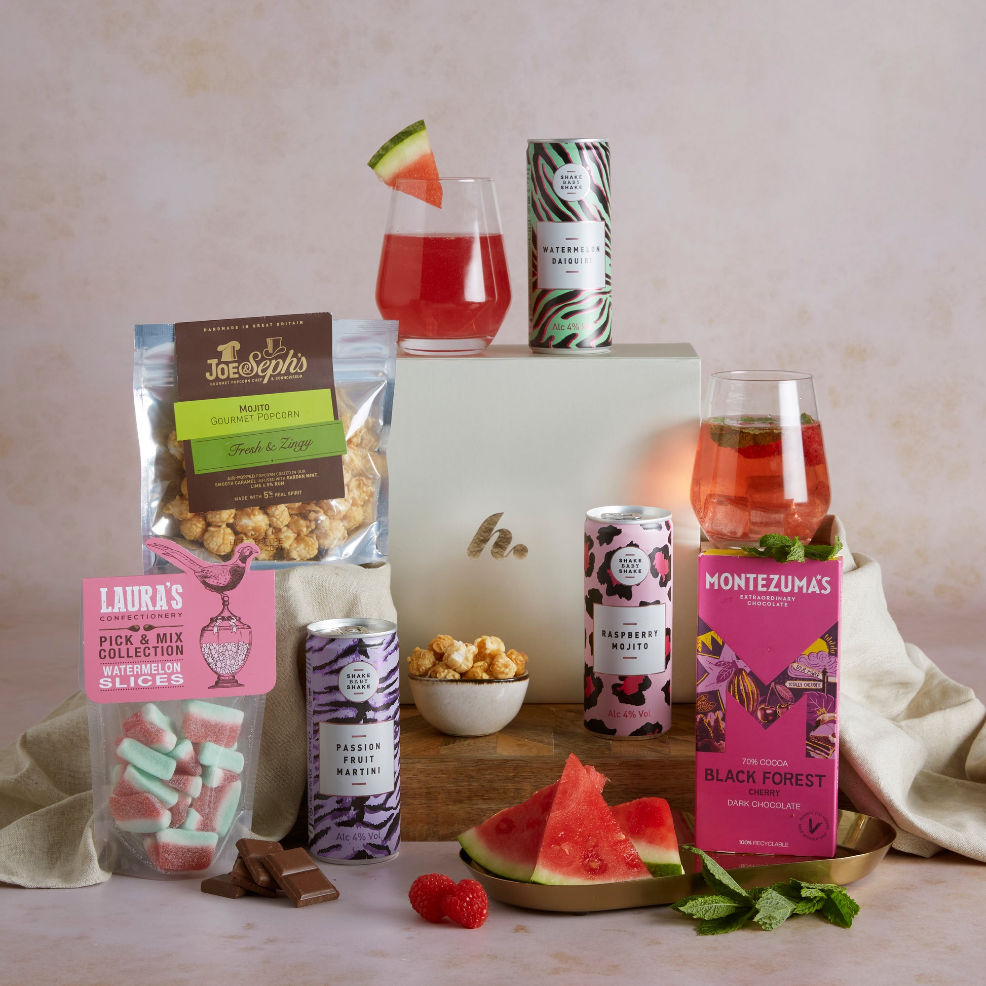 Main image of Cocktail Hamper for Her, a luxury gift hamper from hampers.com UK