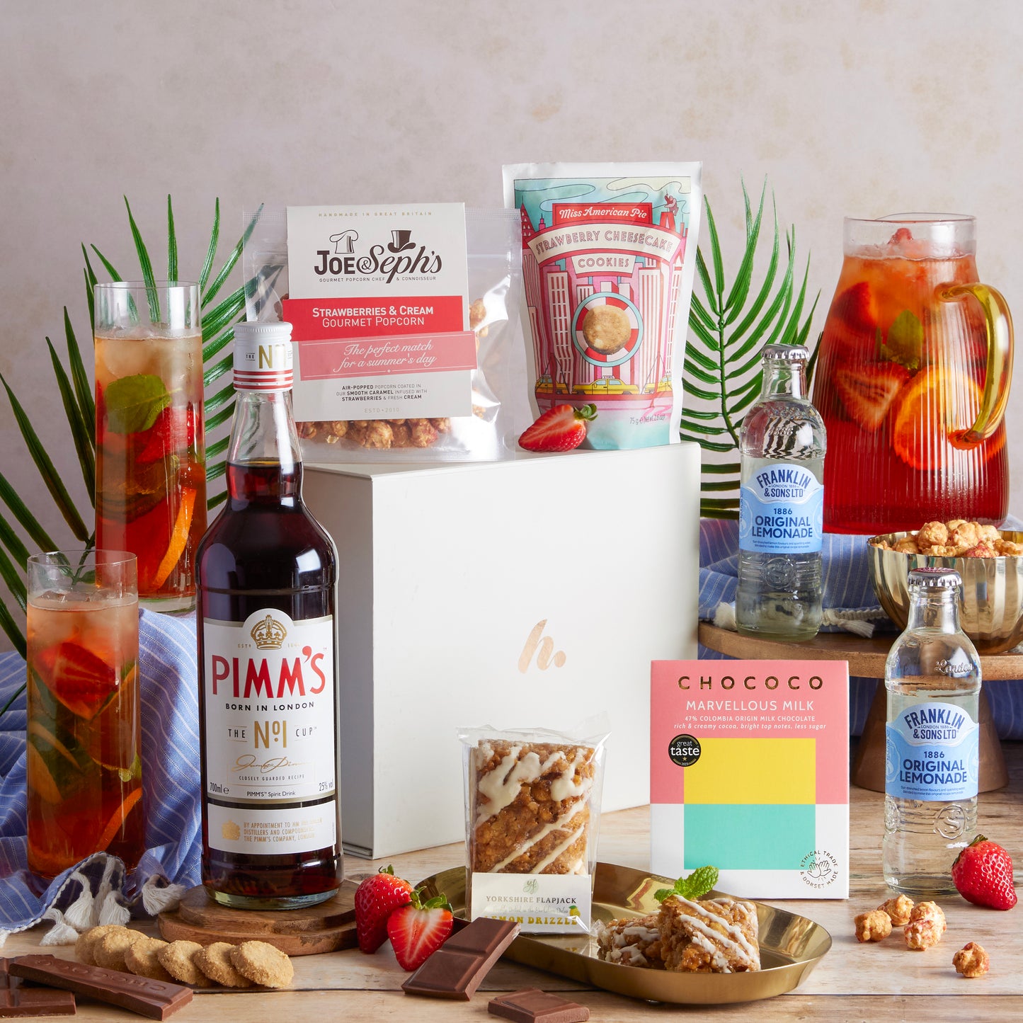 Main image of Pimm's British Summer Hamper, a luxury gift hamper from hampers.com UK