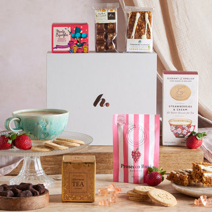 Main image of Sweet Treats Hamper for Her, a luxury gift hamper from hampers.com UK