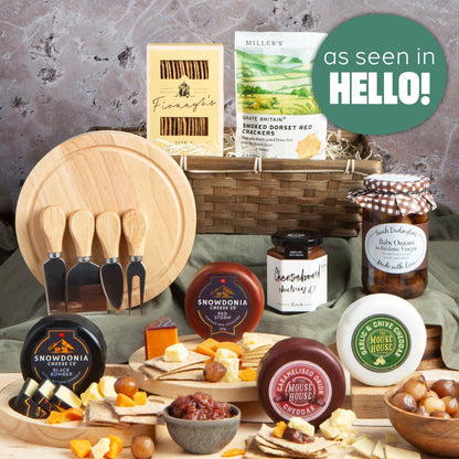 Main image of Luxury Cheeseboard Gift Hamper, a luxury gift hamper from hampers.com UK