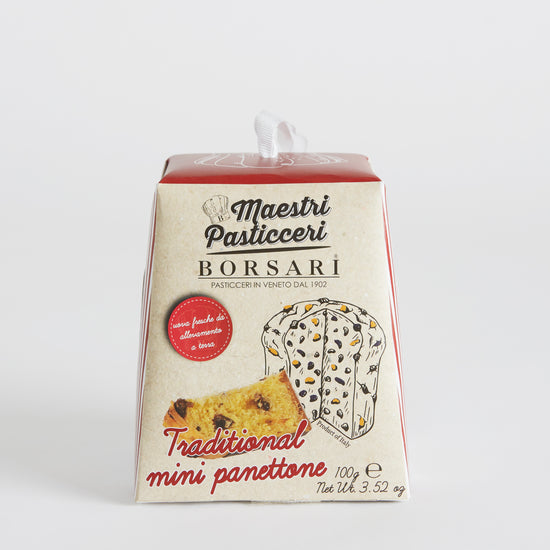 100g Bosari Traditional Panettone boxed