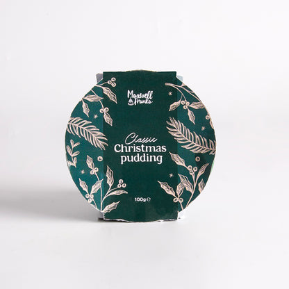 110g Classic Christmas Pudding by Maxwell & Frank's