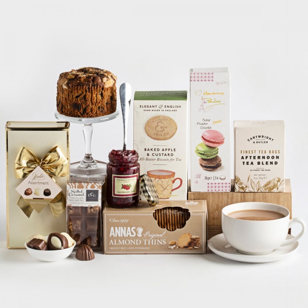 Afternoon Tea Delights Hamper Food Gift Hampers Uk Hampers Com