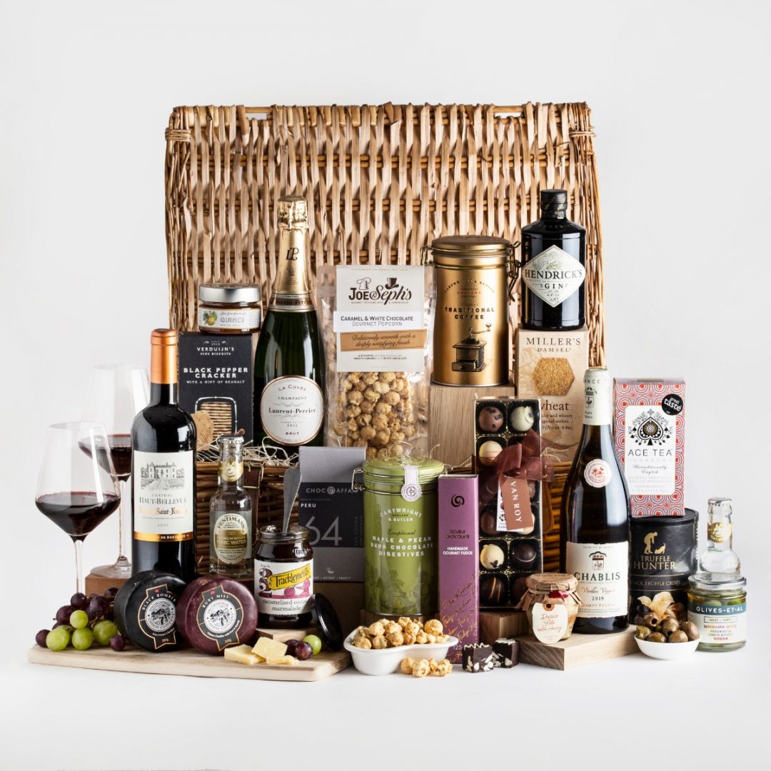 The Grand Food and Wine Hamper Large Luxury Hampers