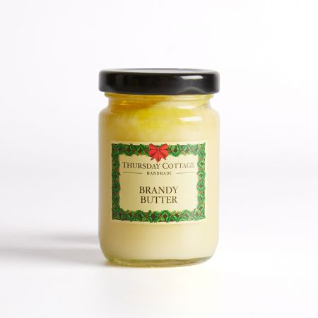 110g Handmade Brandy Butter by Thursday Cottage , part of luxury gift hampers at hampers.com