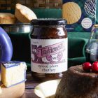 Close up of products in The Classic Christmas Food & Wine Hamper, a luxury Christmas gift hamper at hampers.com UK