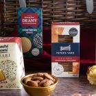 Close up of products in The Traditional Christmas Hamper, a luxury Christmas gift hamper at hampers.com UK