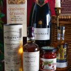 Close up of products in The Magnificent Christmas Hamper, a luxury Christmas gift hamper at hampers.com UK
