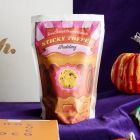 Close up of products in the Trick or Treat Halloween Hamper, part of luxury gift hampers from hampers.com UK