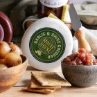 Close up of products in Luxury Cheeseboard Gift Hamper, a luxury gift hamper from hampers.com UK