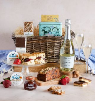 Main Afternoon Tea with Prosecco Hamper, a luxury gift hamper at hampers.com