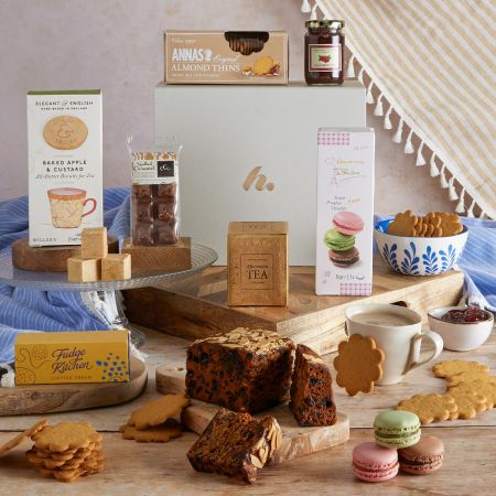 Main image of Afternoon Tea Delights Hamper, a luxury gift hamper at hampers.com UK