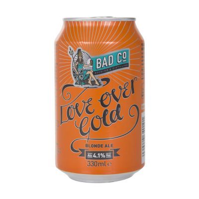 330ml Bad Co Beer Love Over Gold Blonde Ale