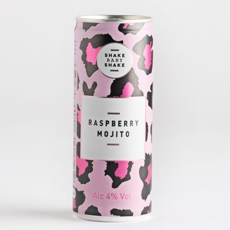 Shake Baby Shake Raspberry Mojito 250ml