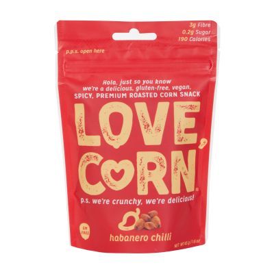 45g Love Corn Habenero Chilli Roasted Corn Snack