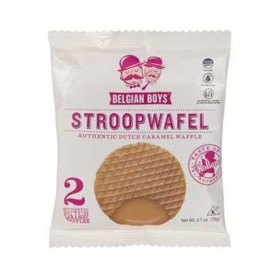 76g Belgian Boys Individual Stroopwafel (2)