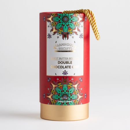 150g Kensington Gift Tube Double Chocolate Biscuits