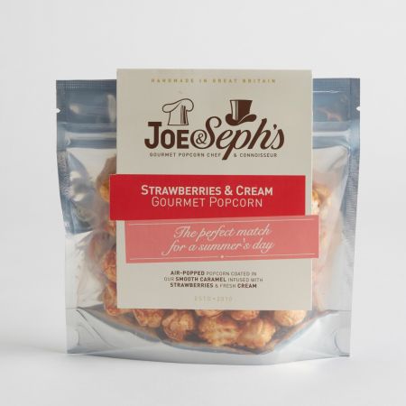 Joe & Seph's Strawberries & Cream Popcorn 30g