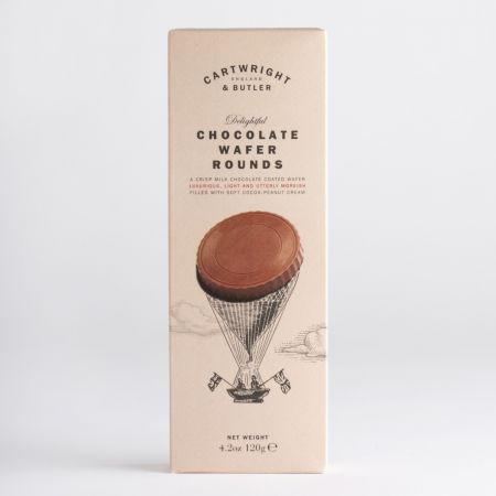 120g C&B Chocolate Wafer Rounds