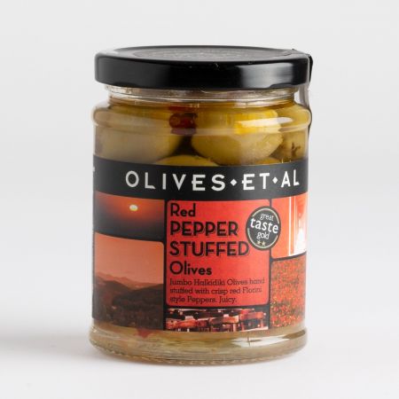 Olives Et Al Red Pepper Stuffed Olives 150g