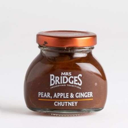 100g Mrs Bridges pear apple and ginger chutney