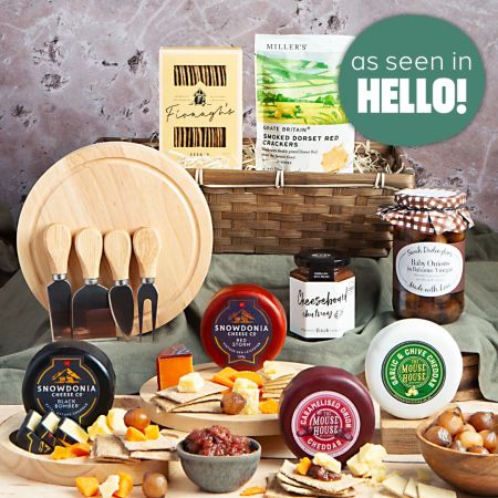 Main image of Luxury Cheeseboard Gift Hamper, a luxury gift hamper from hampers.com UK